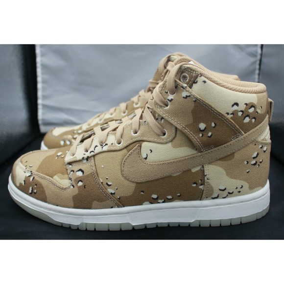 Nike Shoes - WMNS Nike Dunk High Desert Camo Hemp Light Soft Pink Sail  Size 8.5 *No Lid